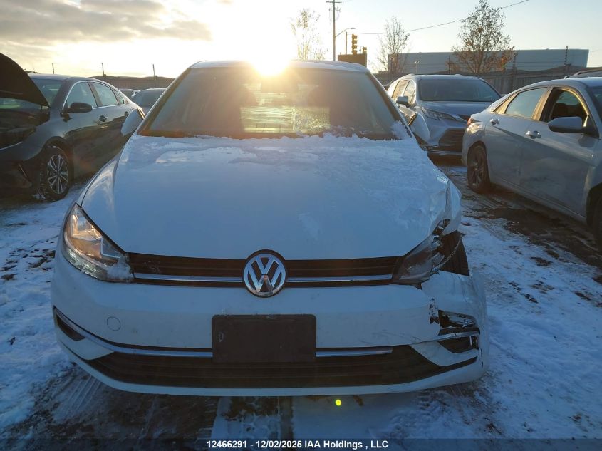 2019 Volkswagen Golf 1.4 Tsi Comfortline/1.4 Tsi Execline/1.4 Tsi Highline VIN: 3VWG57AU9KM006144 Lot: 12466291