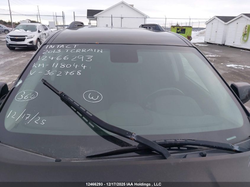 2013 GMC Terrain Sle-2 VIN: 2GKFLTE37D6362768 Lot: 12466293