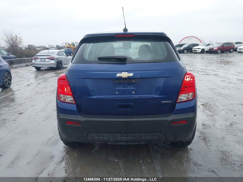 2015 Chevrolet Trax Ls VIN: 3GNCJKSB8FL202270 Lot: 12466304