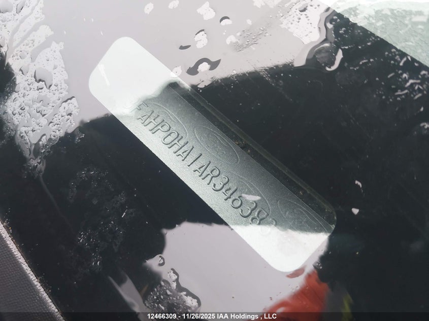 2010 Ford Fusion Se VIN: 3FAHP0HA1AR346383 Lot: 12466309