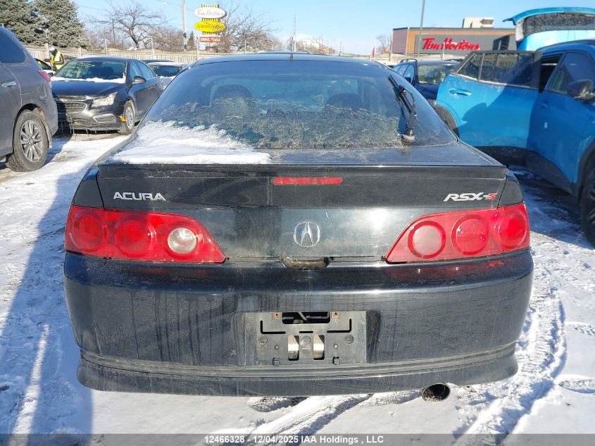 2005 Acura Rsx Type-S VIN: JH4DC53025S802819 Lot: 12466328