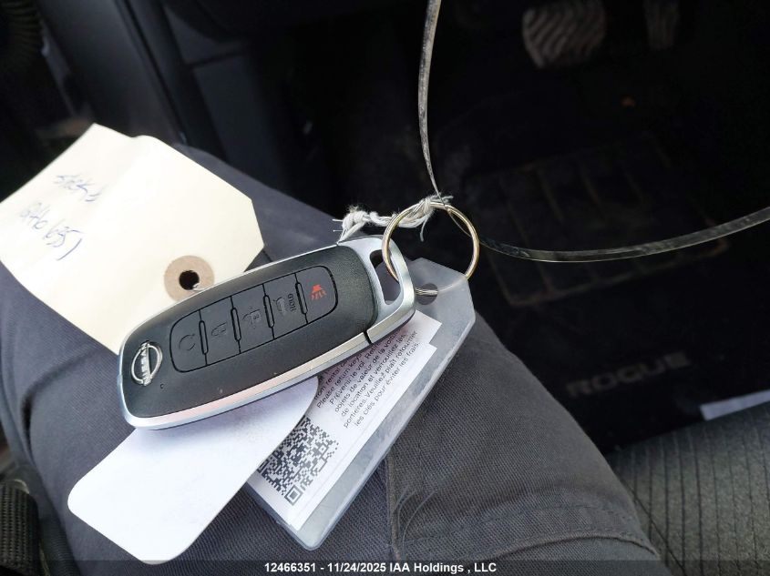 2025 Nissan Rogue Sv/Rc VIN: JN8BT3BB0SW163932 Lot: 12466351