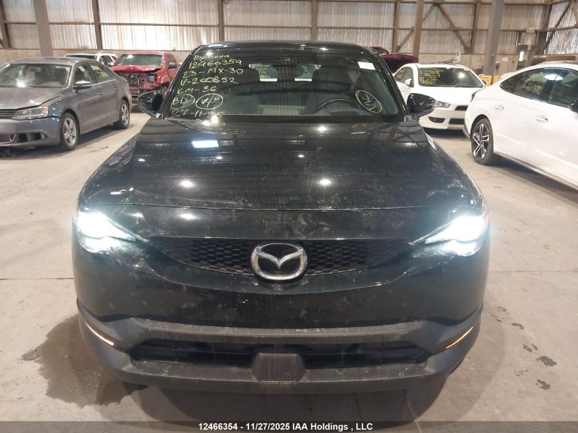 2023 Mazda Mx-30 Ev Gs VIN: JM1DRACB2P0200852 Lot: 12466354
