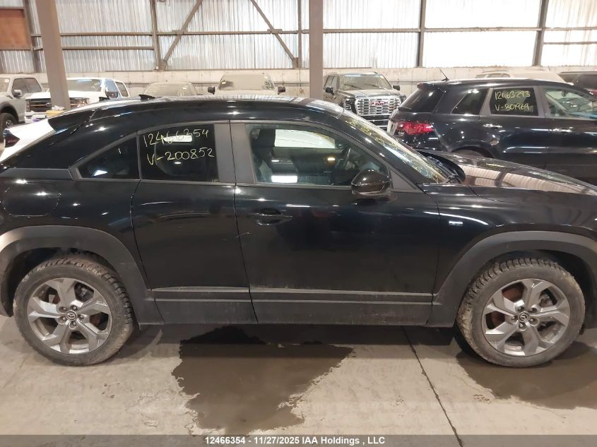 2023 Mazda Mx-30 Ev Gs VIN: JM1DRACB2P0200852 Lot: 12466354