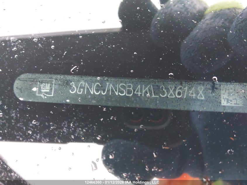 3GNCJNSB4KL386148 2019 CHEVROLET TRAX photo no. 17