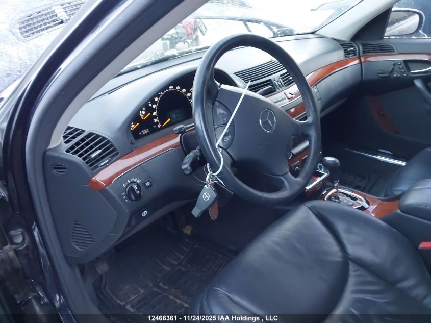 2003 Mercedes-Benz S 430 4Matic VIN: WDBNF83J13A363234 Lot: 12466361