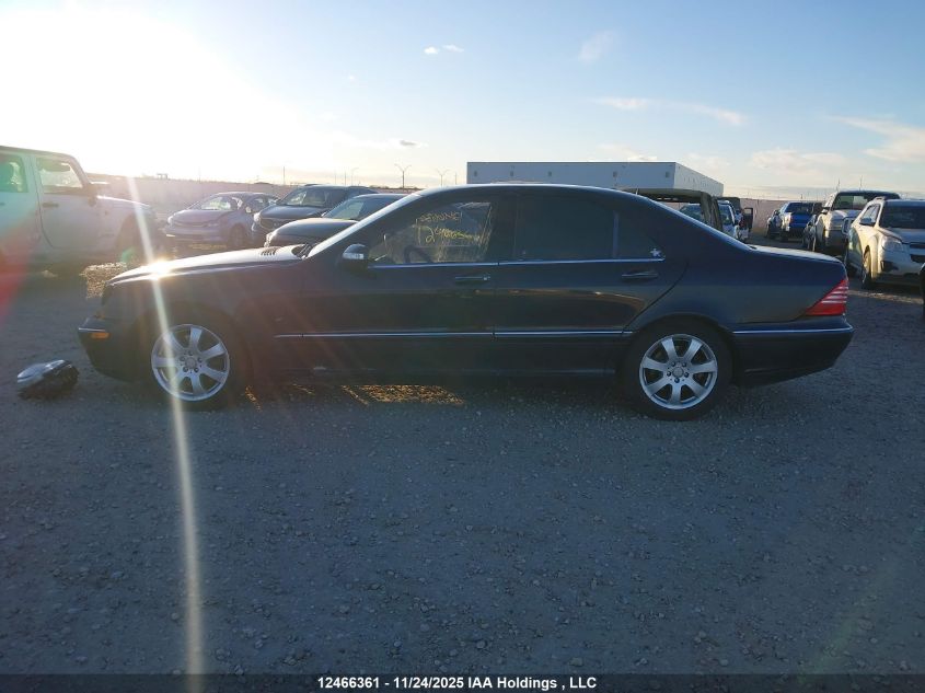 2003 Mercedes-Benz S 430 4Matic VIN: WDBNF83J13A363234 Lot: 12466361
