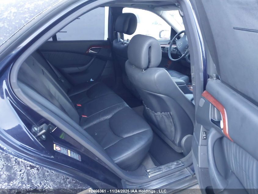 2003 Mercedes-Benz S 430 4Matic VIN: WDBNF83J13A363234 Lot: 12466361