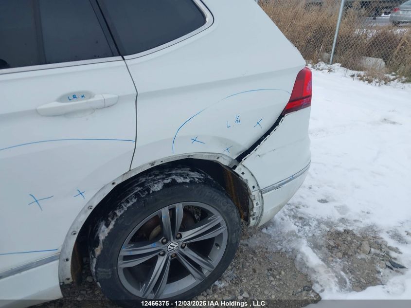 2021 Volkswagen Tiguan Highline VIN: 3VV4B7AX8MM062606 Lot: 12466375