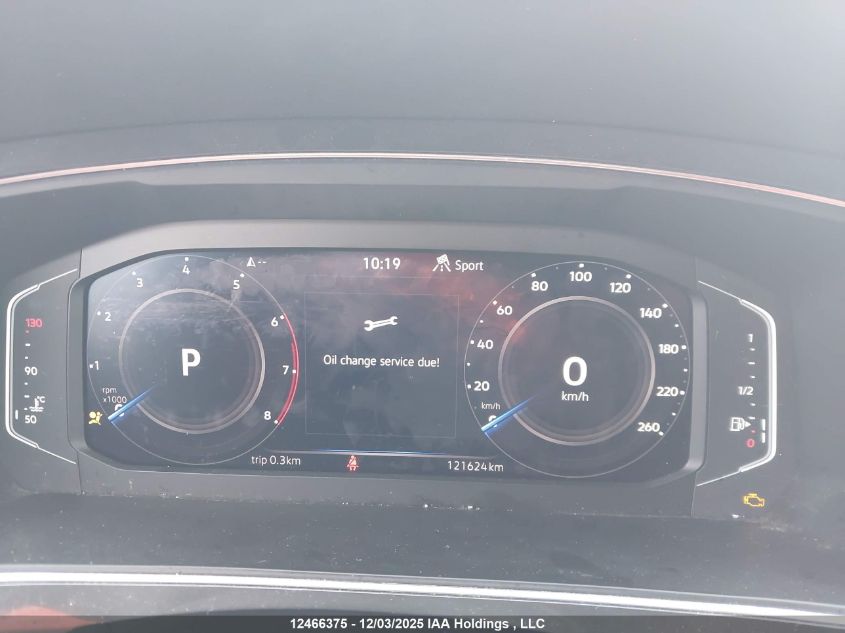 2021 Volkswagen Tiguan Highline VIN: 3VV4B7AX8MM062606 Lot: 12466375