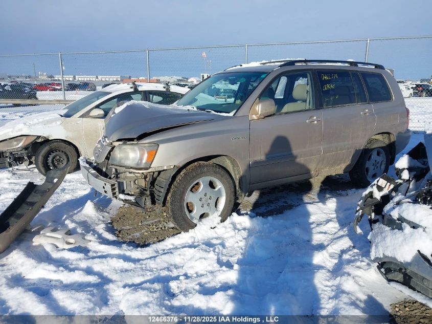 2006 Toyota Highlander Limited VIN: JTEEP21A760142032 Lot: 12466376