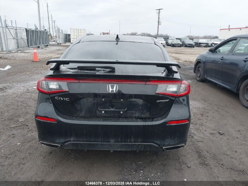 2022 Honda Civic VIN: 19XFL1H86NE400483 Lot: 12466378