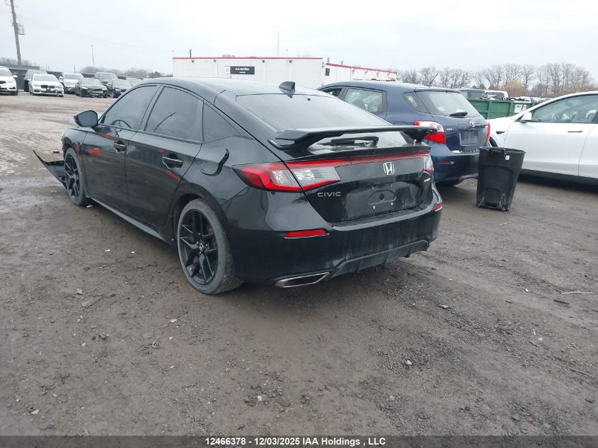 2022 Honda Civic VIN: 19XFL1H86NE400483 Lot: 12466378