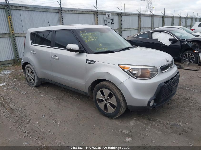 2015 Kia Soul Lx/Lx+ VIN: KNDJN2A21F7815793 Lot: 12466383