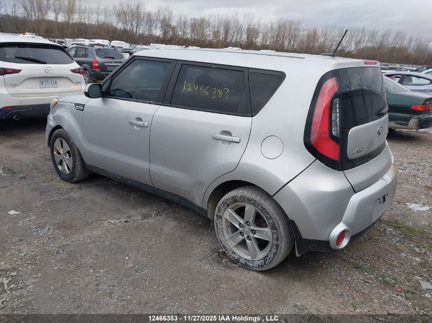 2015 Kia Soul Lx/Lx+ VIN: KNDJN2A21F7815793 Lot: 12466383