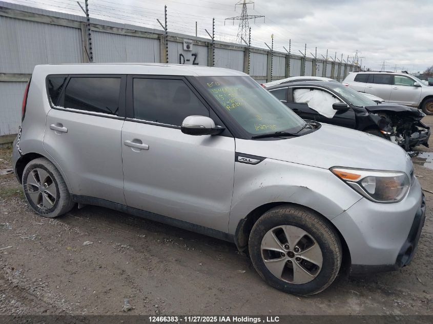 2015 Kia Soul Lx/Lx+ VIN: KNDJN2A21F7815793 Lot: 12466383