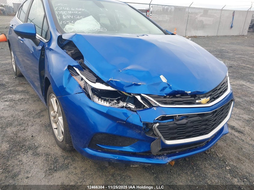 2018 Chevrolet Cruze Lt VIN: 3G1BE6SM0JS644565 Lot: 12466384