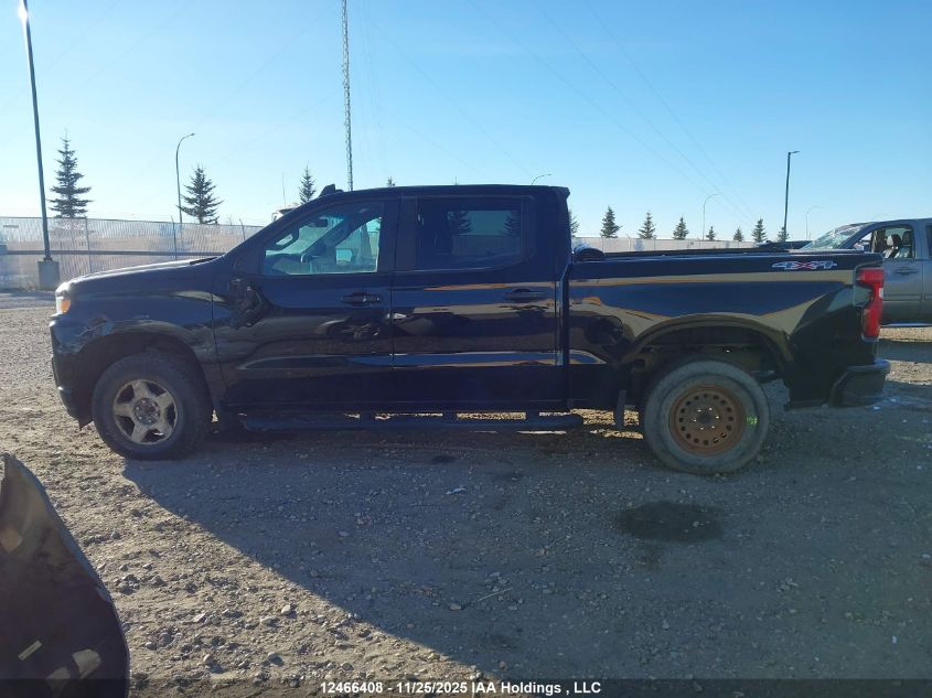2021 Chevrolet Silverado K1500 Custom VIN: 1GCPYBEK2MZ423435 Lot: 12466408