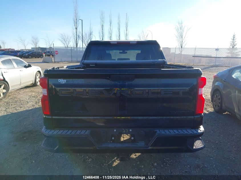 2021 Chevrolet Silverado K1500 Custom VIN: 1GCPYBEK2MZ423435 Lot: 12466408