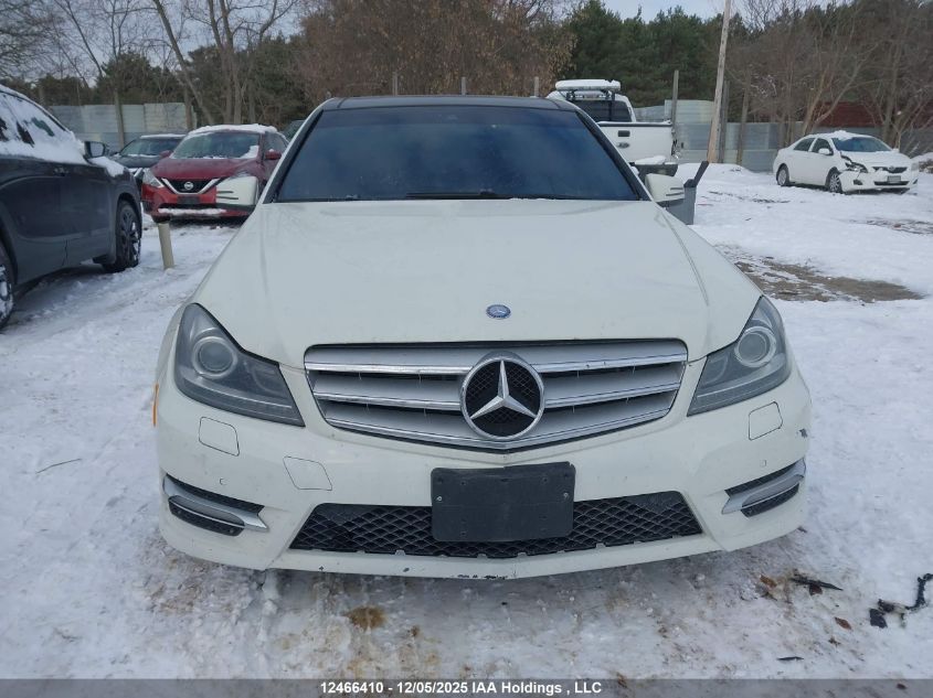 2012 Mercedes-Benz C 300 4Matic VIN: WDDGF8BB5CA690178 Lot: 12466410