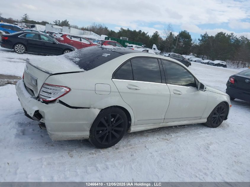 2012 Mercedes-Benz C 300 4Matic VIN: WDDGF8BB5CA690178 Lot: 12466410