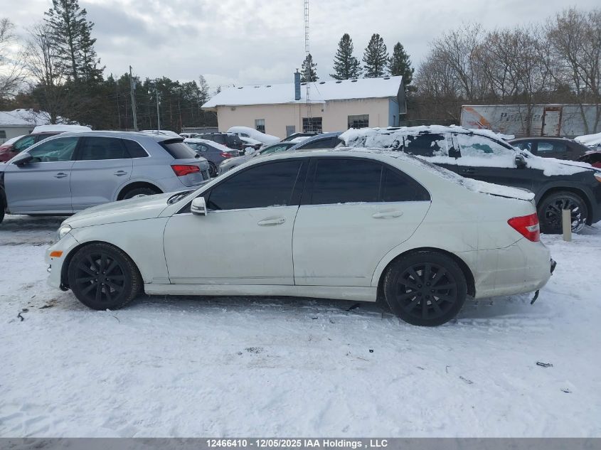 2012 Mercedes-Benz C 300 4Matic VIN: WDDGF8BB5CA690178 Lot: 12466410