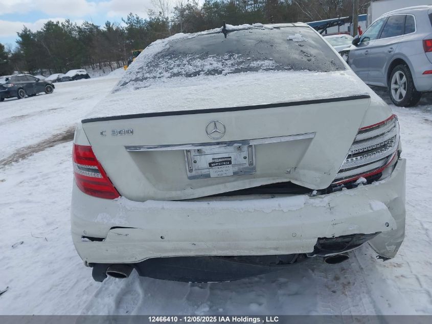 2012 Mercedes-Benz C 300 4Matic VIN: WDDGF8BB5CA690178 Lot: 12466410