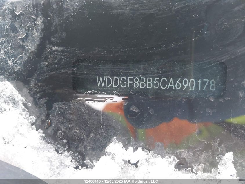 2012 Mercedes-Benz C 300 4Matic VIN: WDDGF8BB5CA690178 Lot: 12466410