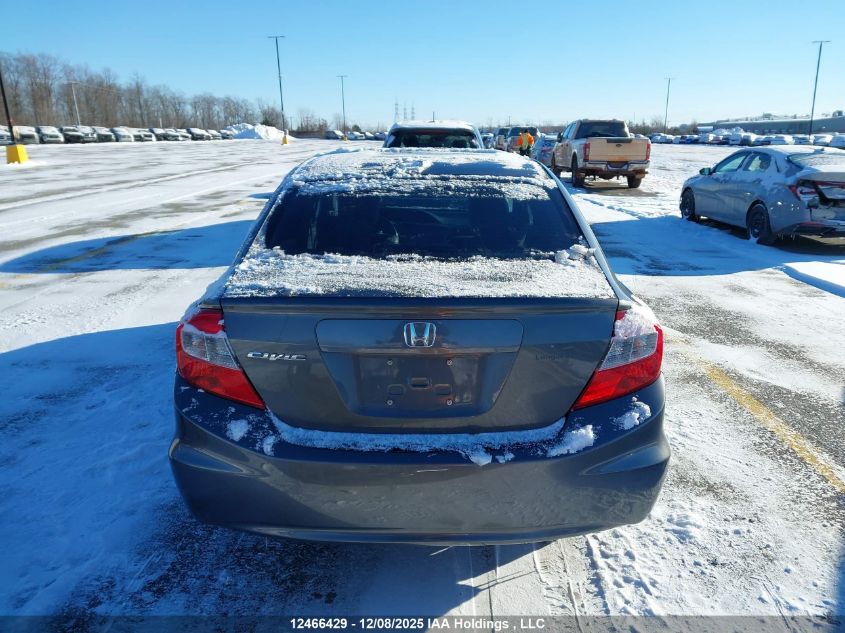 2012 Honda Civic VIN: 2HGFB2F9XCH048547 Lot: 12466429