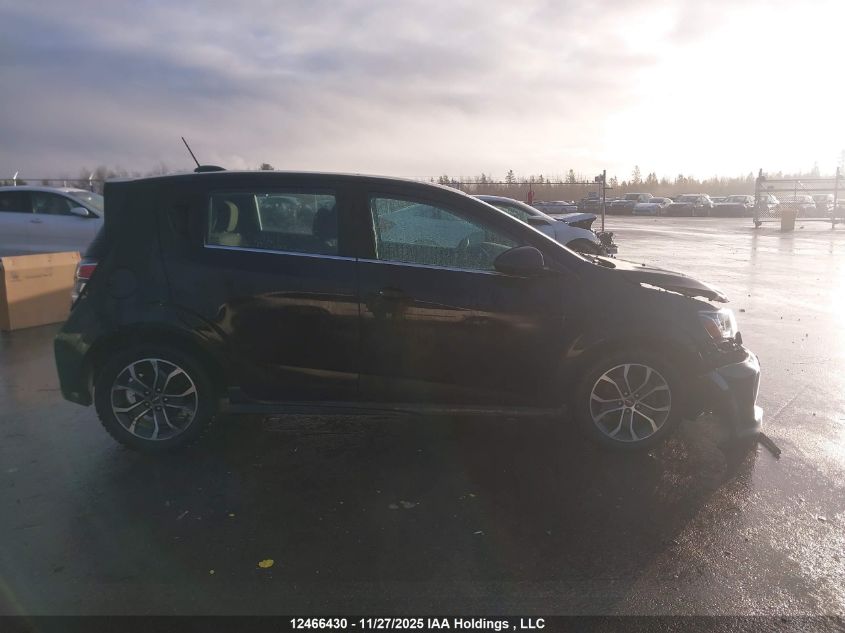 2017 Chevrolet Sonic Lt VIN: 1G1JD6SB8H4136562 Lot: 12466430