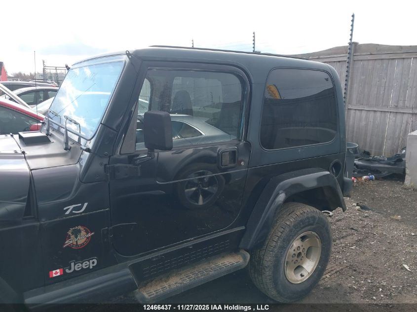 2002 Jeep Wrangler / Tj Sahara VIN: 1J4FA59S72P733935 Lot: 12466437