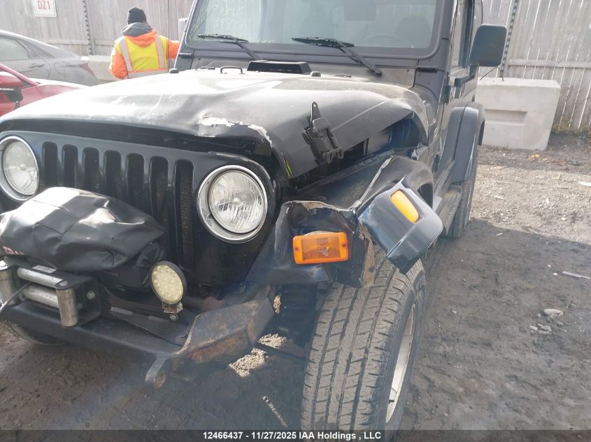 2002 Jeep Wrangler / Tj Sahara VIN: 1J4FA59S72P733935 Lot: 12466437