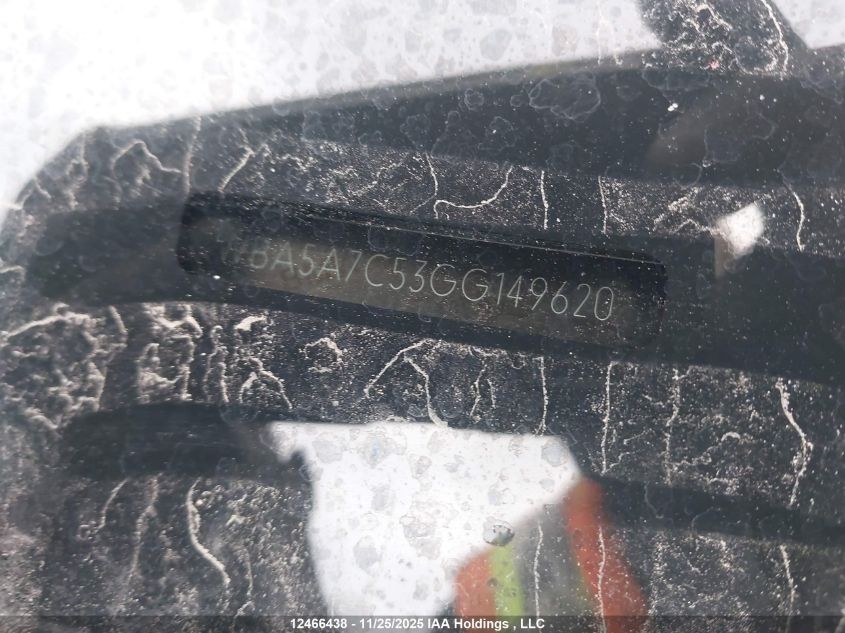 2016 BMW 5 Series VIN: WBA5A7C53GG149620 Lot: 12466438