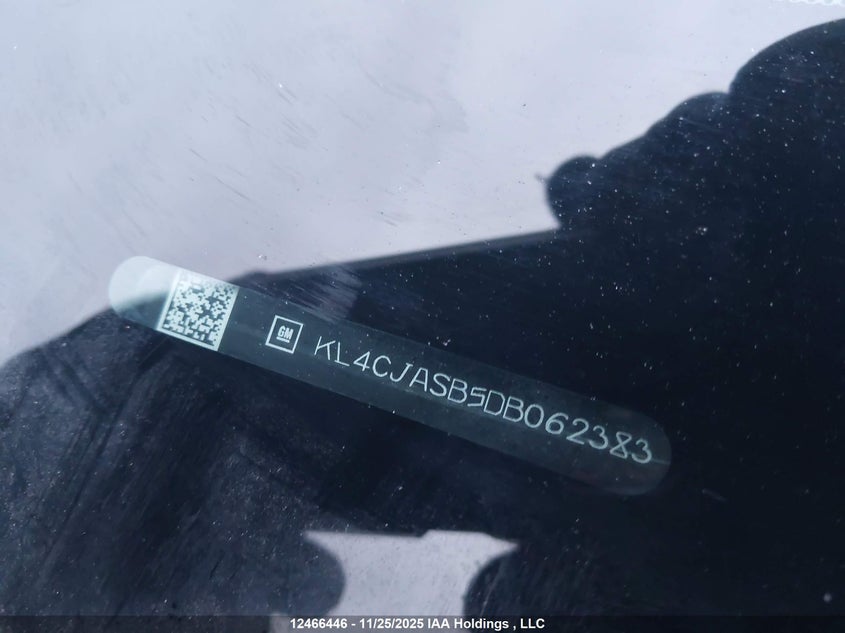 2013 Buick Encore VIN: KL4CJASB5DB062383 Lot: 12466446