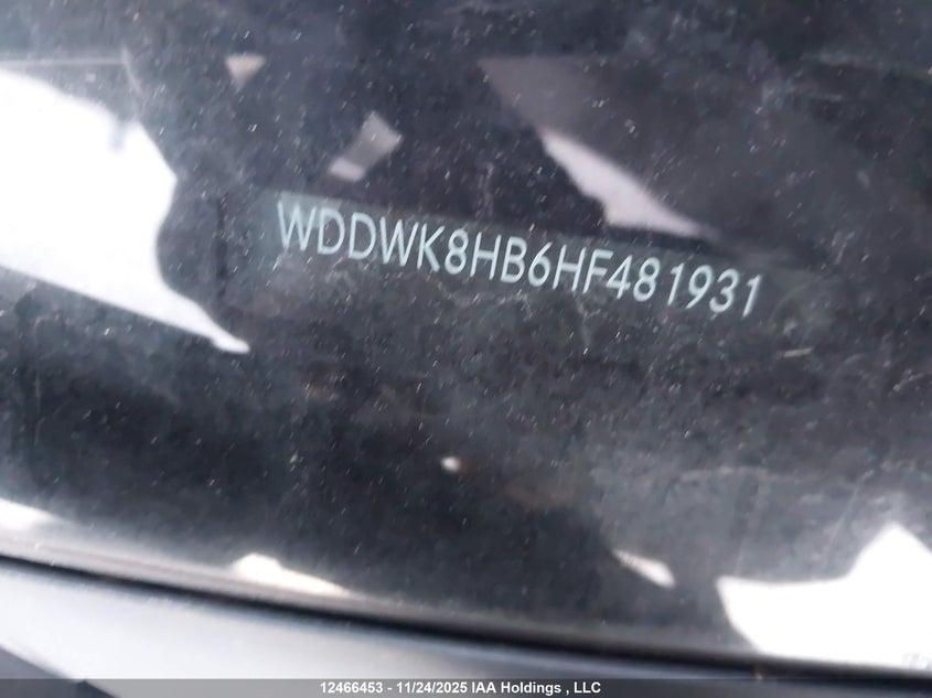 WDDWK8HB6HF481931 2017 MERCEDES-BENZ  photo no. 9