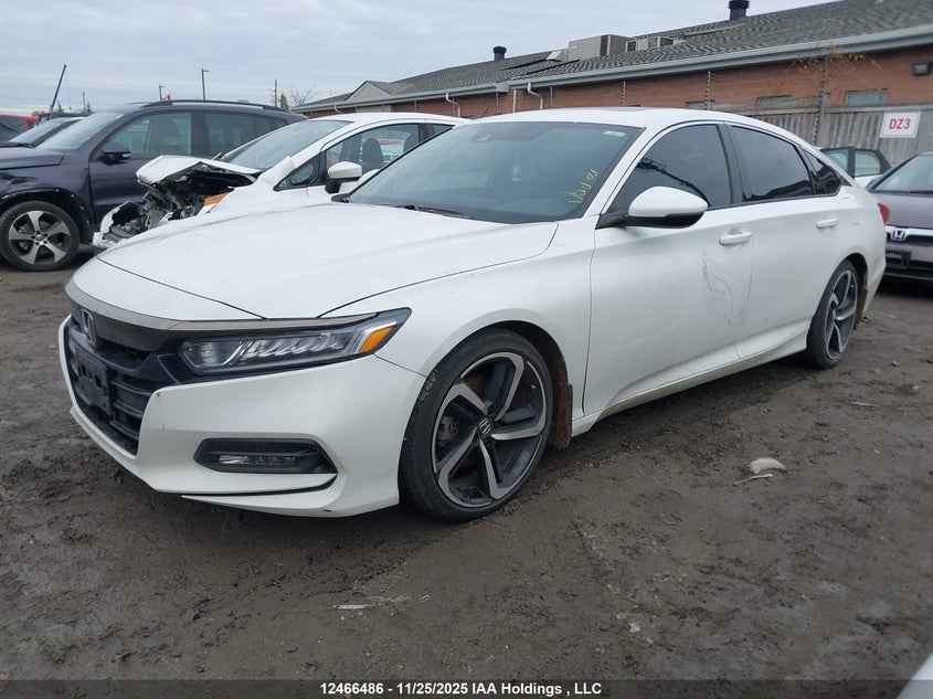 Vin: 1hgcv1f31ja811437, lot: 2851709, honda accord sport 20182