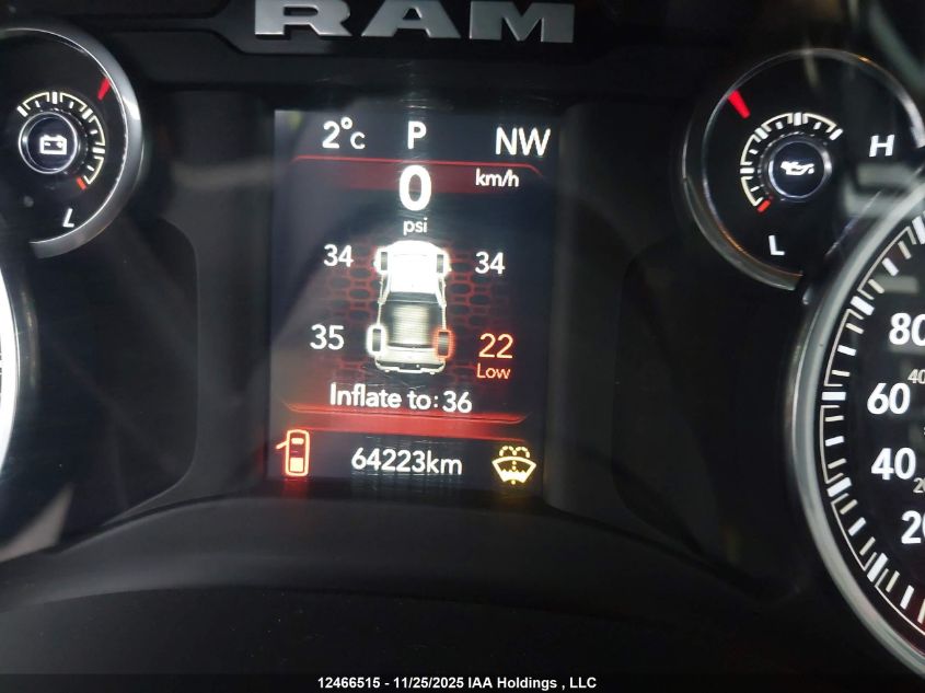 2022 Ram 1500 Big Horn/Lone Star VIN: 1C6SRFFT9NN115085 Lot: 12466515