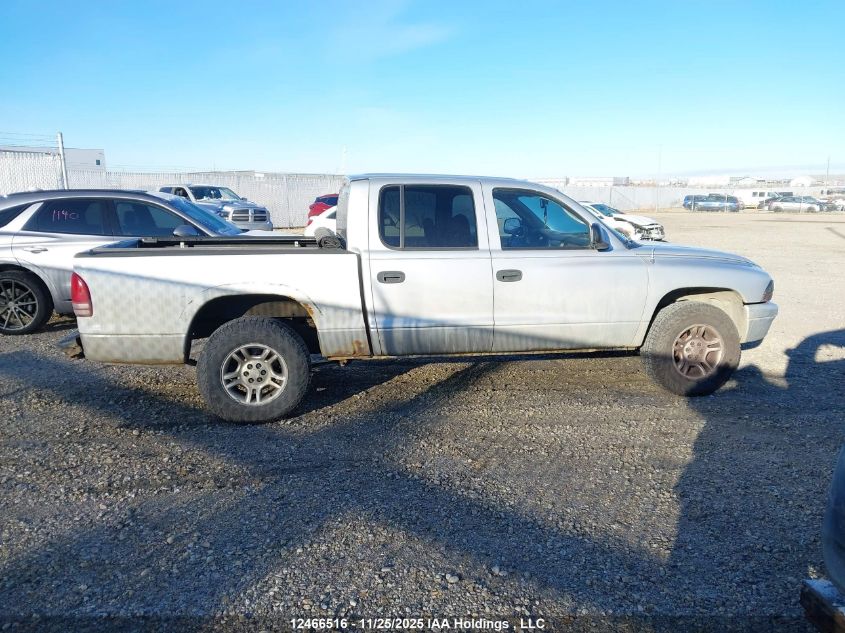 2004 Dodge Dakota Quad Sport VIN: 1D7HL38N54S602839 Lot: 12466516
