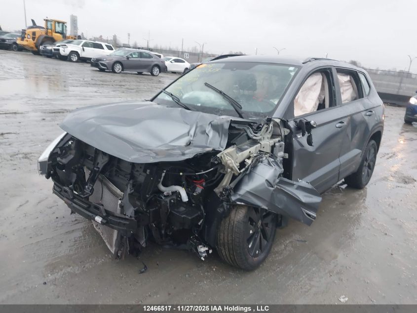 2024 Volkswagen Taos Trendline VIN: 3VVCX7B23RM093799 Lot: 12466517