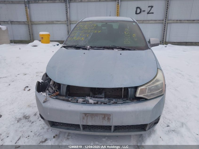 2009 Ford Focus VIN: 1FAHP35N39W233584 Lot: 12466519