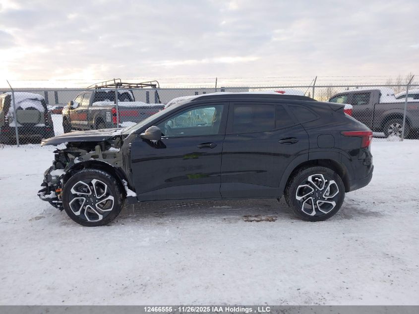 2025 Chevrolet Trax 2Rs Fwd VIN: KL77LJE22SC272876 Lot: 12466555