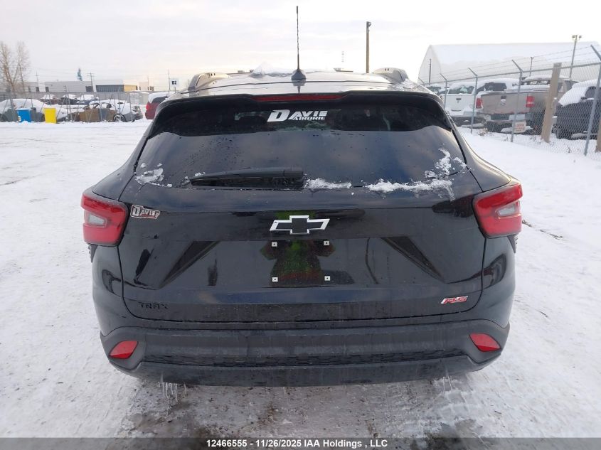 2025 Chevrolet Trax 2Rs Fwd VIN: KL77LJE22SC272876 Lot: 12466555