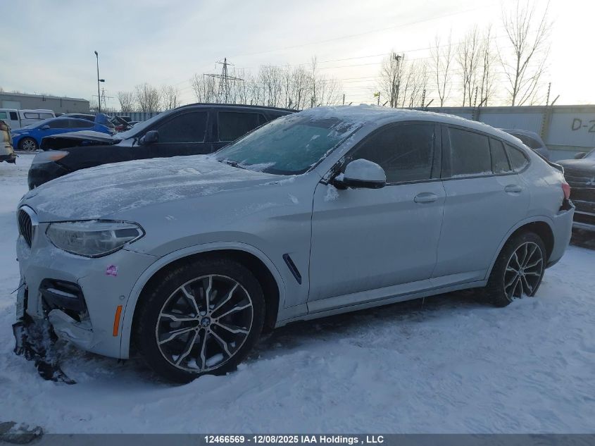 2020 BMW X4 xDrive30I VIN: 5UX2V1C03L9C26420 Lot: 12466569