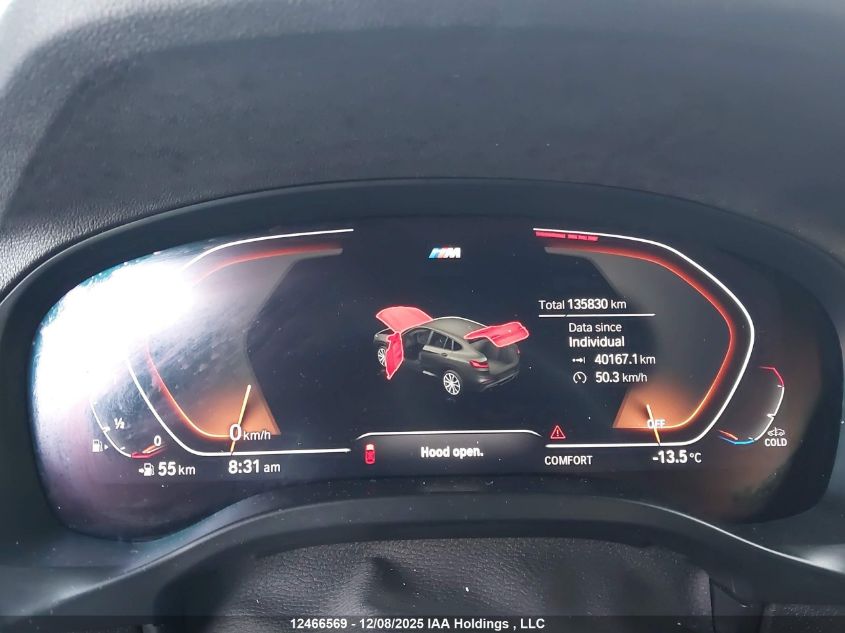 2020 BMW X4 xDrive30I VIN: 5UX2V1C03L9C26420 Lot: 12466569