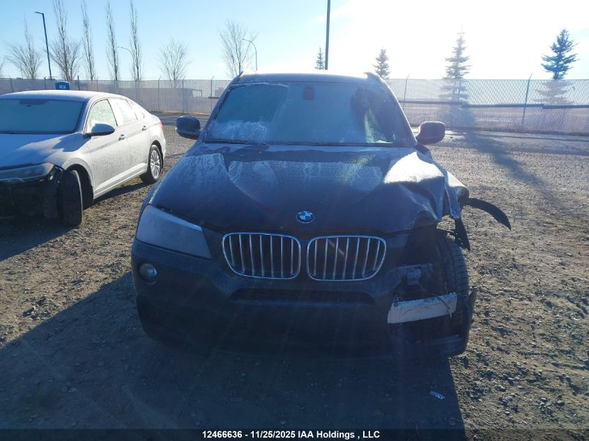 2011 BMW X3 xDrive35I VIN: 5UXWX7C53BL733004 Lot: 12466636