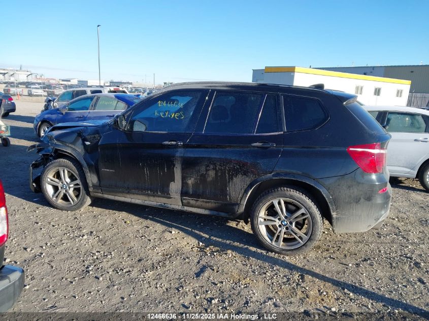 2011 BMW X3 xDrive35I VIN: 5UXWX7C53BL733004 Lot: 12466636