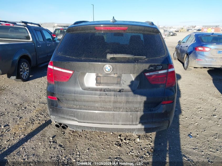 2011 BMW X3 xDrive35I VIN: 5UXWX7C53BL733004 Lot: 12466636