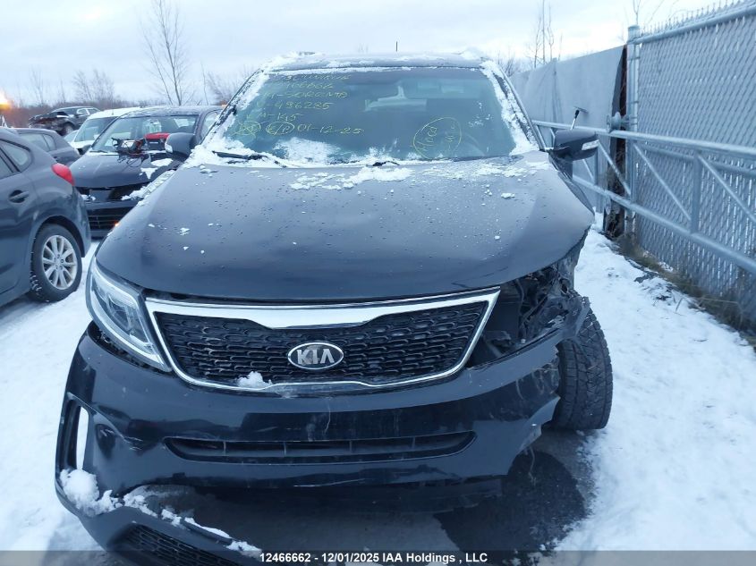 2014 Kia Sorento Lx/Se VIN: 5XYKT3A61EG496285 Lot: 12466662