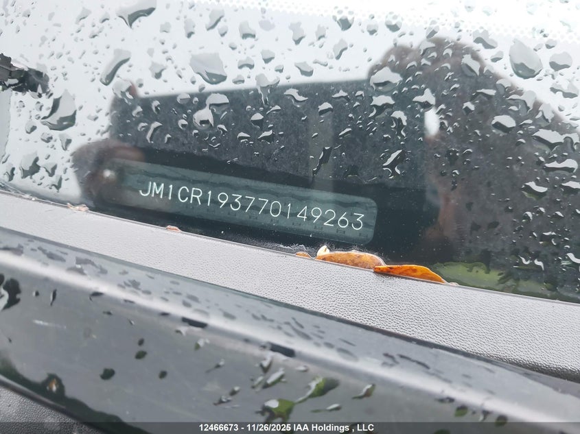 2007 Mazda Mazda5 Gs VIN: JM1CR193770149263 Lot: 12466673