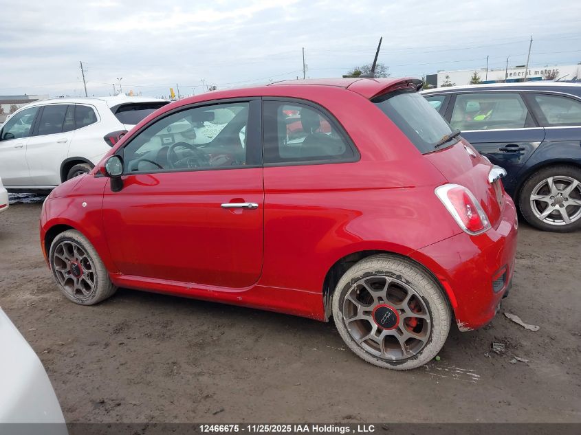 2012 Fiat 500 VIN: 3C3CFFBR8CT111711 Lot: 12466675